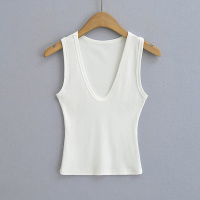 Top Corto Escote en U Profundo para Mujer - Image 18