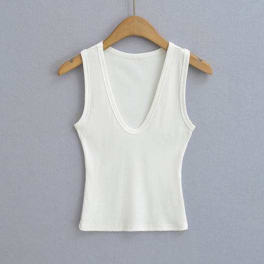 Top Corto Escote en U Profundo para Mujer - Image 18