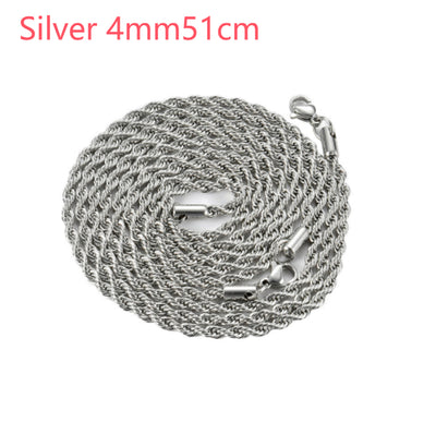 Collar de Cadena Clásica Ancha para Hombre - Image 12