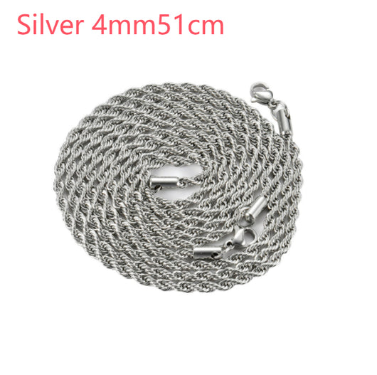 Collar de Cadena Clásica Ancha para Hombre - Image 12