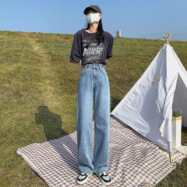Pantalones Rectos Drapeados para Mujer - Corte Suelto y Ajustado
