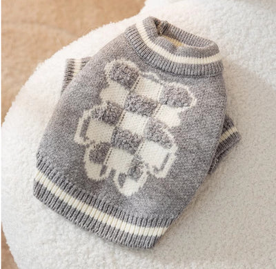 Cardigan Tejido a Rayas para Perros - Abrigo Cómodo y Elegante - Image 19