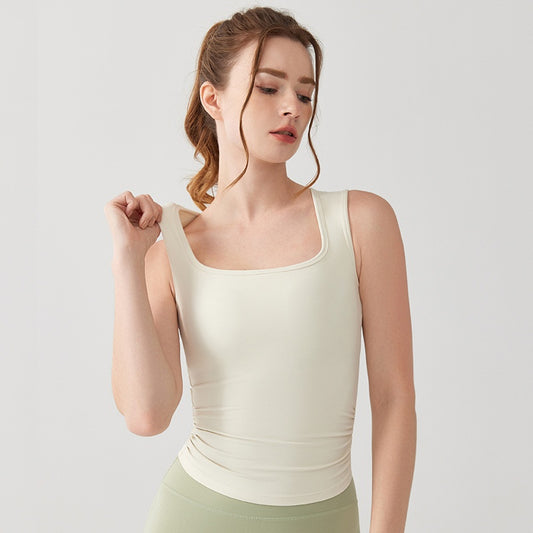 Chaleco Yoga Deportivo Mujer con Soporte Integrado