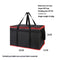 Black And Red 58 X 35X38 Cm