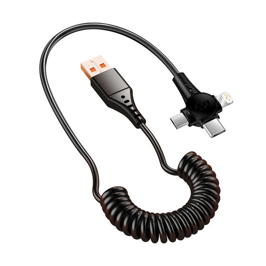 Cable de Carga Rápida 3 en 1 Retráctil Type-C Android - Image 4