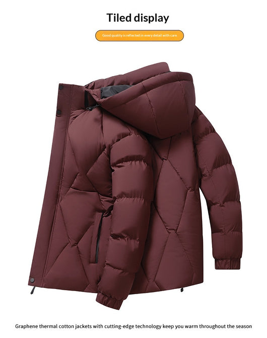 Chaqueta de Invierno para Hombre con Acolchado de Algodón - Calidez y Estilo - Image 30