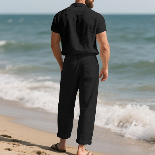 Traje Ejecutivo de Manga Corta para Hombre - Image 35
