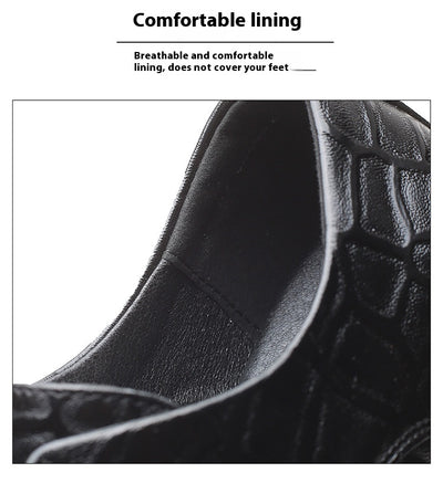 Zapatos de Cuero Ejecutivos para Hombre - Estilo Profesional de Oficina - Image 9