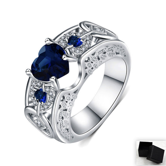 Anillo de Compromiso Corazón Ruby Princesa - Image 20