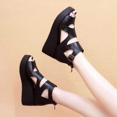 Sandalias Plataforma Ajustables - Zapatos Ligeros Versátiles para Todas las Estaciones - Image 5