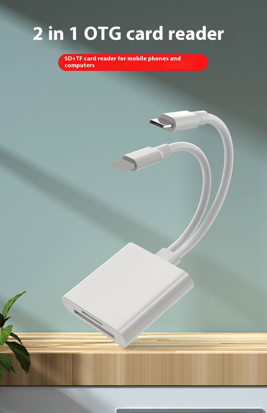 Adaptador Universal USB-C con Lector de Tarjetas de Memoria - Image 11