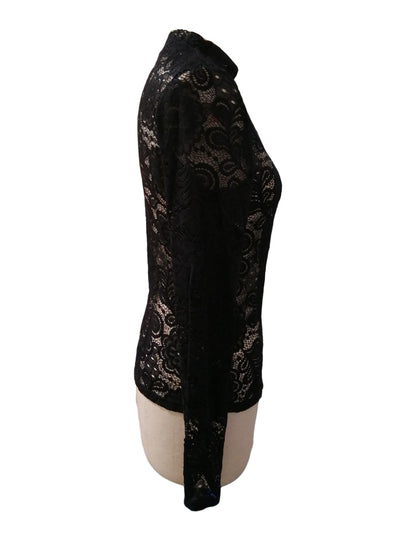 Blusa de Encaje Manga Larga Reductora Versátil - Image 14