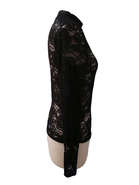 Blusa de Encaje Manga Larga Reductora Versátil - Image 14