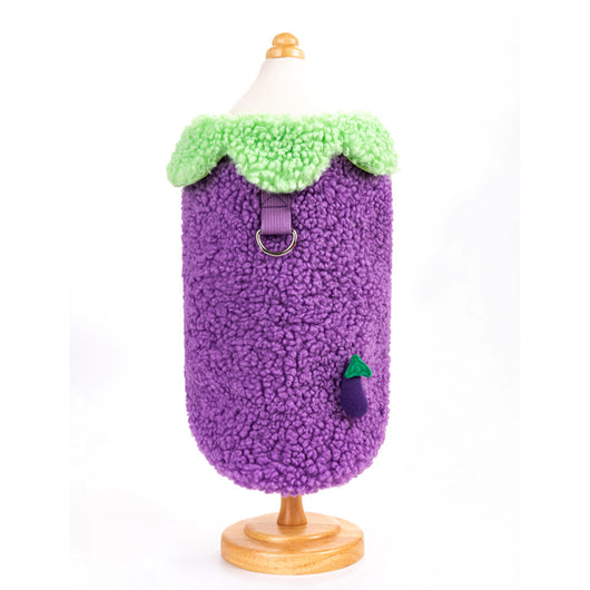Ropa Térmica para Mascotas Estilo Coreano con Encaje de Hoja de Loto - Image 7