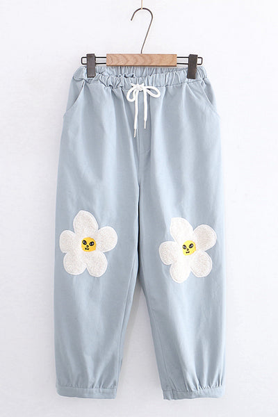 Pantalones Capri Holgados Casuales para Mujer - Primavera Verano - Image 12