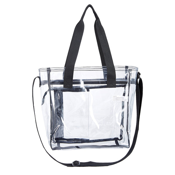 Bolsa de Gelatina Transparente para Mujer - Estilo Casual