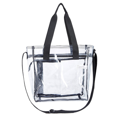 Bolsa de Gelatina Transparente para Mujer - Estilo Casual