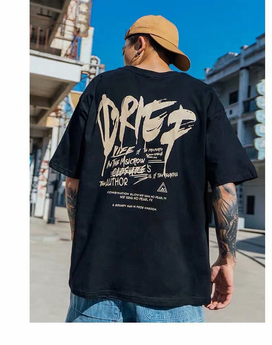 Camiseta Hombre Manga Corta Letras Graffiti Street - Image 20