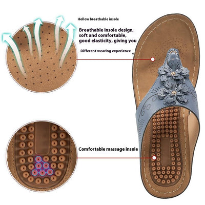 Pantuflas Tipo Chanclas con Plataforma Gruesa y Tacón Alto Antideslizantes - Image 3
