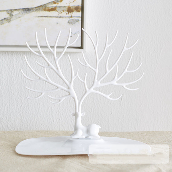 Organizador de Joyas con Soporte Decorativo Árbol - Estuches y Exhibidor para Anillos, Collares y Pulseras - Image 6