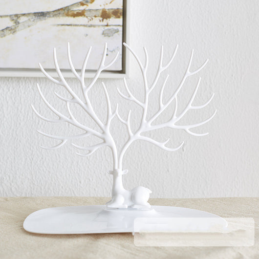 Organizador de Joyas con Soporte Decorativo Árbol - Estuches y Exhibidor para Anillos, Collares y Pulseras - Image 6
