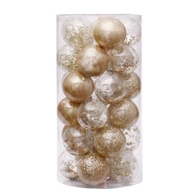 Set de Esferas Navideñas Transparentes con Colgante - Image 19