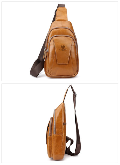 Bolso de Hombro en Cuero Vacuno Completo para Trabajo y Viajes - Image 11