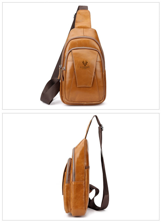 Bolso de Hombro en Cuero Vacuno Completo para Trabajo y Viajes - Image 11