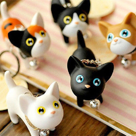 Llavero de Gato para Parejas - Diseño Adorable de Gatitos