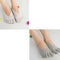 Grey White One Size 2 Pairs