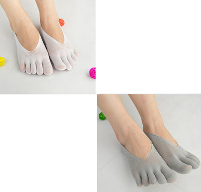 Calcetines Ultradelgados de Dedos Separados para Mujer - Diseño Minimalista Cuatro Estaciones - Image 12