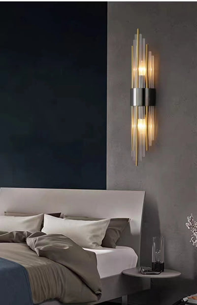 Lámpara de Cristal para Pared de TV - Iluminación Elegante para Sala de Estar - Image 17