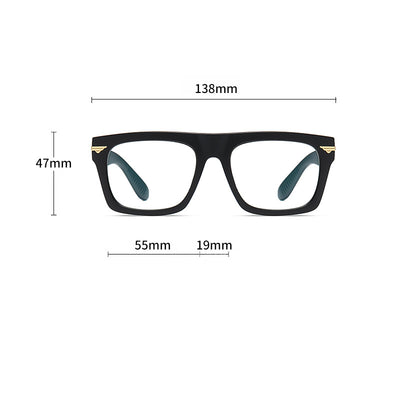 Gafas Retro Cuadradas de Moda Clásica - Image 5