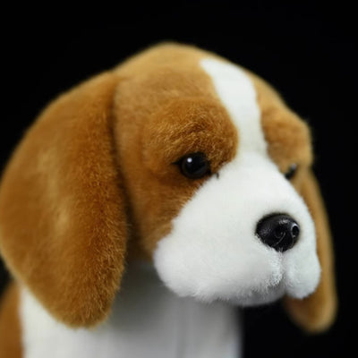 Muñeco Beagle Realista - Perro de Peluche Simulado - Image 5