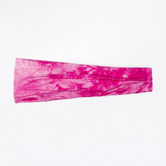 Cinta Deportiva Turbante Tie-Dye de Lado Ancho - Image 25