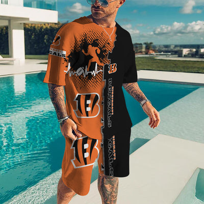 Conjunto de Playa Talla Grande: Playera Suelta y Shorts Estampados - Image 18