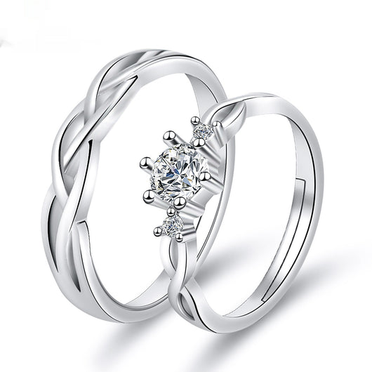 Anillos de Compromiso Moissanita para Parejas - Image 47