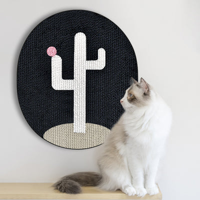 Disco Rascador Integrado para Gatos - Resistente y sin Desprendimiento