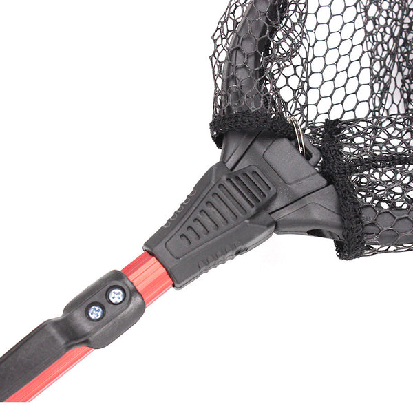 Red de Pesca Triangular Plegable de Aluminio - Mosca Ligera y Resistente