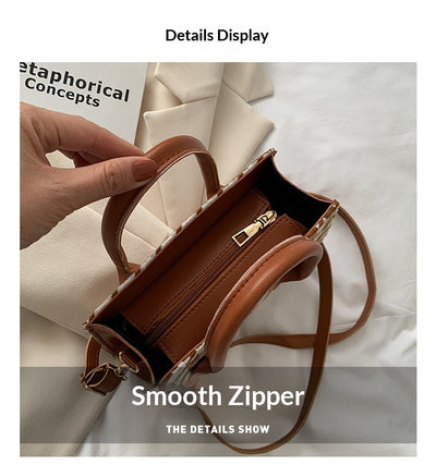 Bolso de Cuadros para Mujer - Bandolera Casual Crossbody - Image 31