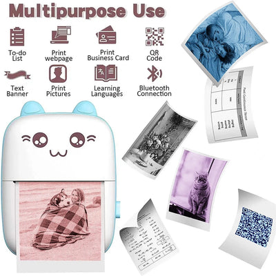Impresora Portátil Bluetooth Mini Meow - Image 32