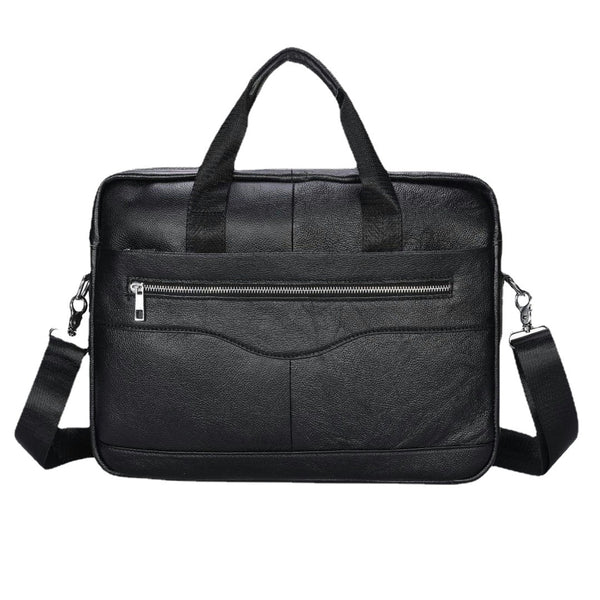 Bolso de Cuero Vacuno Vintage Primera Capa para Hombre