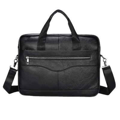 Bolso de Cuero Vacuno Vintage Primera Capa para Hombre - Image 2