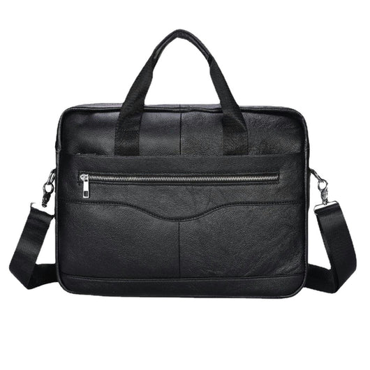 Bolso de Cuero Vacuno Vintage Primera Capa para Hombre - Image 2
