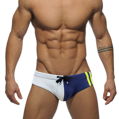 Bóxer de Baño Deportivo Ajustado con Contraste de Colores - Image 12