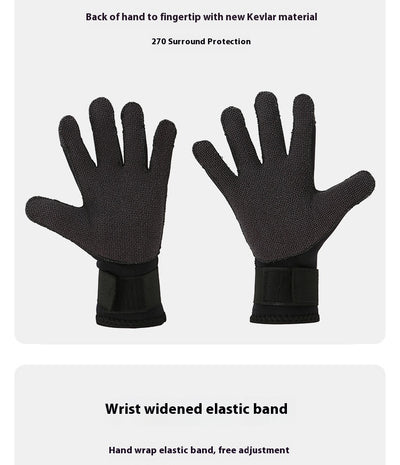 Guantes de Buceo 3.5mm con Recubrimiento Titanio - Resistentes, Cálidos y Antideslizantes - Image 10