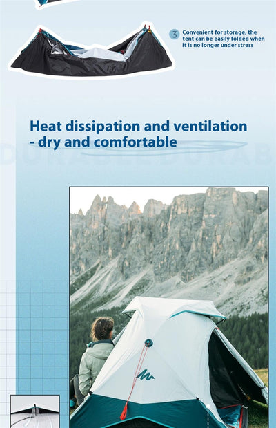 Tienda de Campaña Impermeable Reforzada para Camping - Image 10