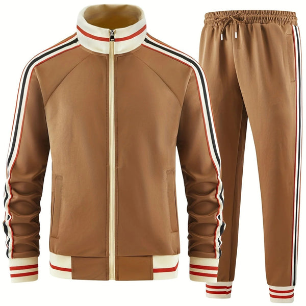 Conjunto Ejecutivo: Cardigan con Cierre y Pantalón Premium