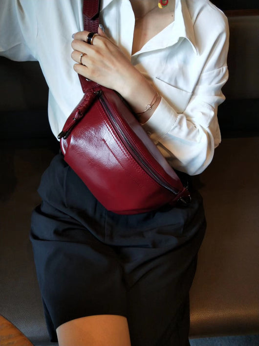 Bolso Bandolera de Cuero Genuino con Correa Ancha Ajustable - Image 38
