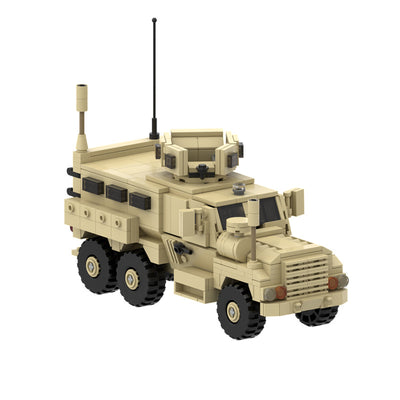 Vehículo Militar Blindado 6x6 Anti-emboscada - Modelo de Construcción MOC-67379 - Image 10